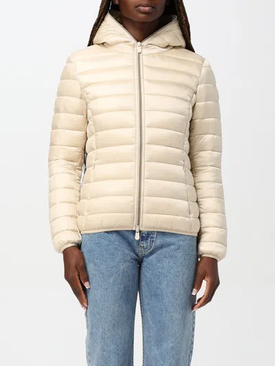 Save The Duck Jacket  Woman Color Beige In Beige