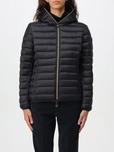 Save The Duck Jacket  Woman Color Black In Ebony Grey