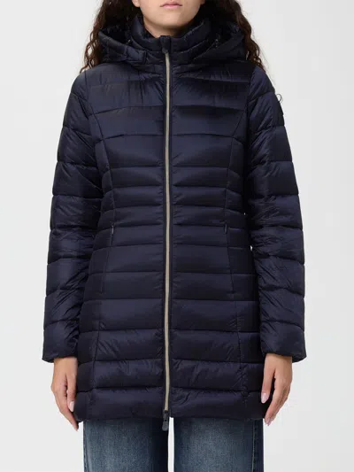 Save The Duck Jacket  Woman Color Blue