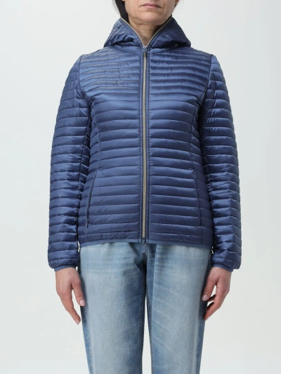 Save The Duck Jacket  Woman Color Blue