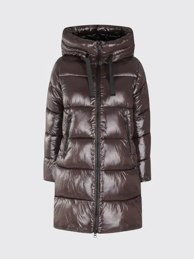 Save The Duck Jacket  Woman Color Brown In Burgundy