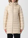 Save The Duck Hooded Quilted Jacket In Brown