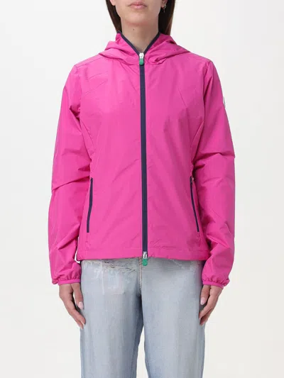 Save The Duck Jacket  Woman Color Fuchsia