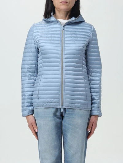 Save The Duck Jacket  Woman Color Gnawed Blue