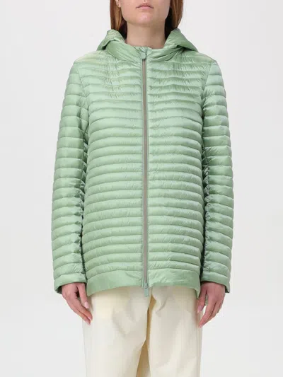 Save The Duck Jacket  Woman Colour Green
