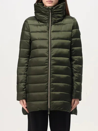 Save The Duck Jacket  Woman Color Green In Grün