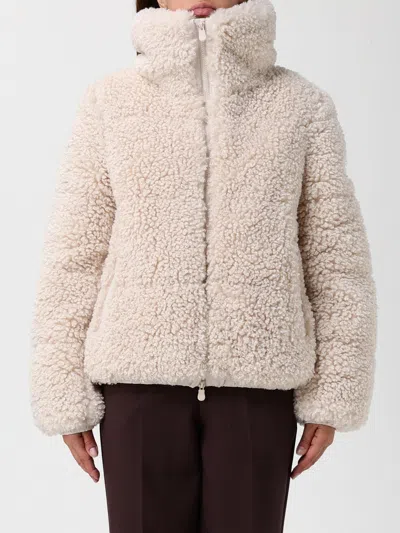 Save The Duck Jacket  Woman Color Ivory In White