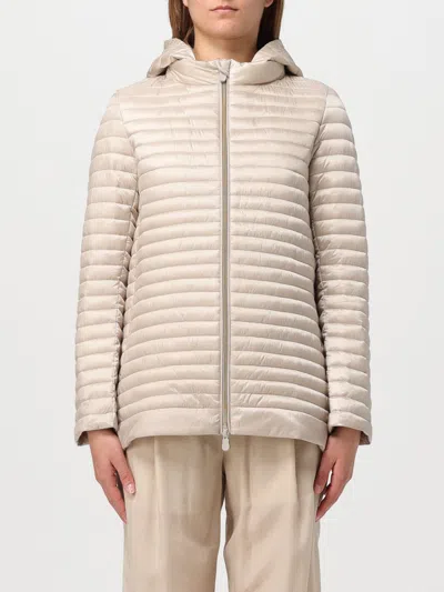 Save The Duck Jacket  Woman In Nude & Neutrals