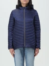 Save The Duck Jacket  Woman Color Navy