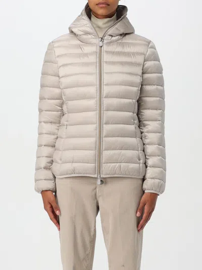 Save The Duck Jacket  Woman Color Pearl In Perle