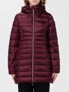Save The Duck Jacket  Woman Color Red In Burgundy