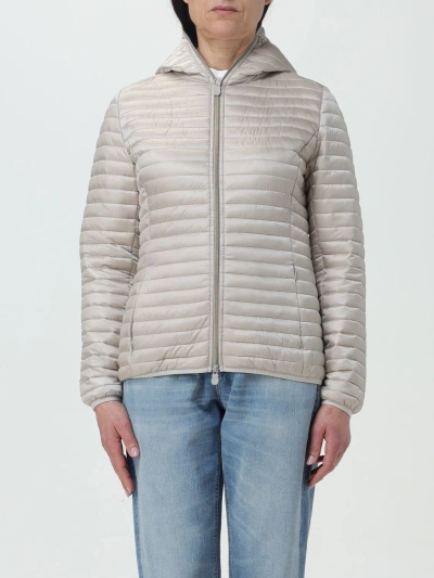 Save The Duck Jacket  Woman Color Sand In Sand