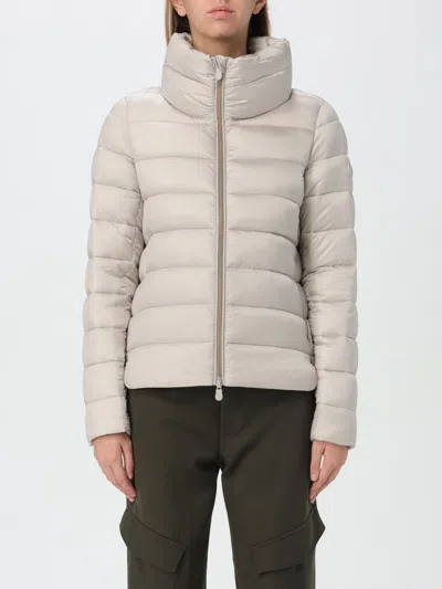 Save The Duck Jacket  Woman Color Sand In Ivory
