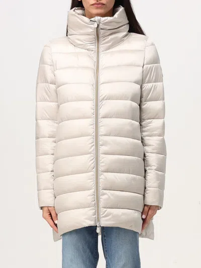 Save The Duck Jacket  Woman Color Sand In Sand