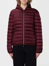 Save The Duck Jacket  Woman Color Wine In Burgundy