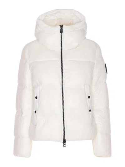 SAVE THE DUCK CHAQUETA ALCOCHADA - BLANCO