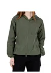 Save The Duck Jacket With Hood Woman  Star Thyme Green