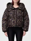 Save The Duck Leopard-print Puffer Jacket In Multi