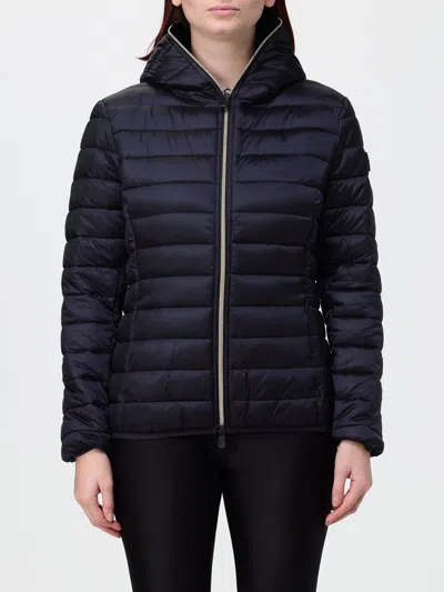 Save The Duck Jacket Woman Color Black In Blue