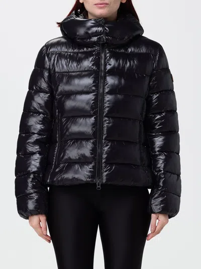Save The Duck Cosmary Quilted Hooded Jacket In Black
