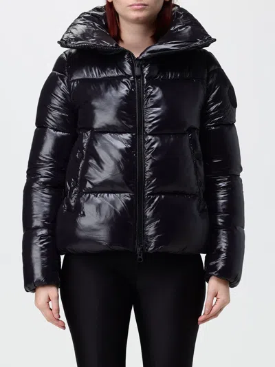 Save The Duck Isla High-neck Puffer Jacket In Black