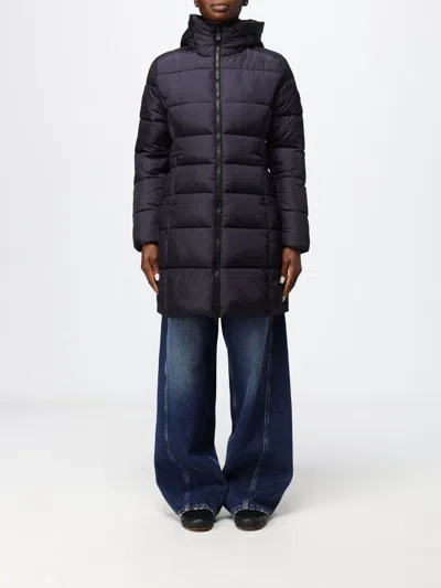 Save The Duck Jacket Woman Color Black In Blue