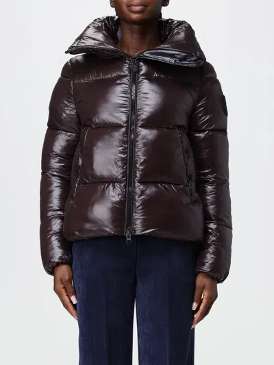Save The Duck Jacket Woman Color Dark In Burgundy