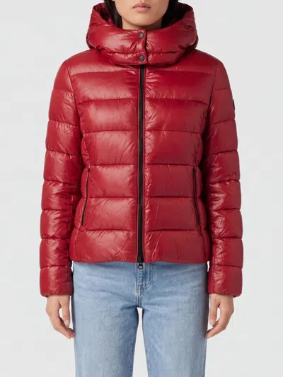 Save The Duck Jacket Woman Color Red