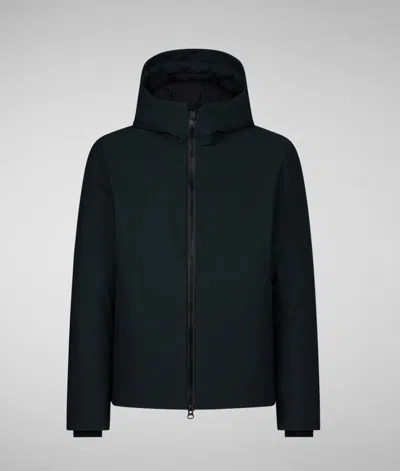 Save The Duck Jackets And Jackets Man  D31380m Lexy19 - Sabal 50030 Green Blacl