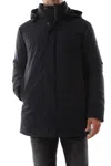 Save The Duck Jackets And Jackets Man  D41370m Lexy17/9 - Pteris 90010 Blue Black In Blue