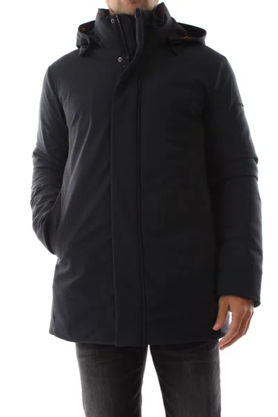 Save The Duck Jackets And Jackets Man  D41370m Lexy17/9 - Pteris 90010 Blue Black