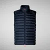 Save The Duck Jackets And Jackets Man  D82410m Giga20 Adam 90010 Blue Black In Blue