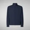 Save The Duck Jackets And Jackets Man  Df1643m Rety20 Tulio 90000 Navy Blue In Blue