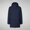 Save The Duck Jackets And Jackets Man  P45320m Smeg19 - Wilson 90010 Blue Black In Blue