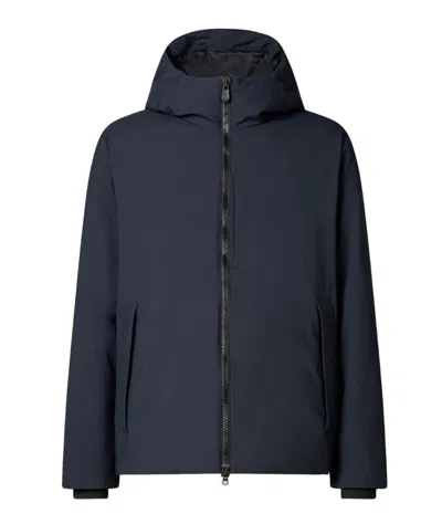Save The Duck Ezra Reversible Padded Jacket In Blue
