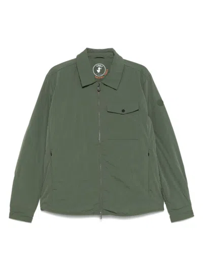SAVE THE DUCK SAVE THE DUCK SAGE GREEN ZIP JACKET
