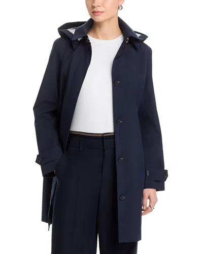 Save The Duck Jackie Raincoat In Blue