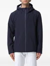 Save The Duck Jari Hooded Jacket In Blue