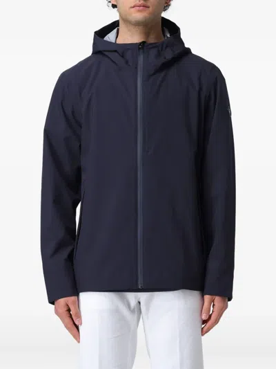 Save The Duck Jari Hooded Jacket In Blue