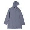 Save The Duck Jas Dacey Logo-patch Hooded Jacket In Grey