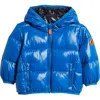 Save The Duck Jody Quilted Hooded Puffer Jacket In Blue Berry
