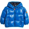 Save The Duck Jody Quilted Hooded Puffer Jacket In Blue Berry