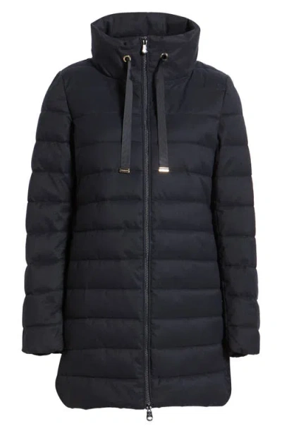 Save The Duck June Water Resistant Puffer Jacket In Black