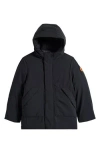 Save The Duck Kids' Albi Hooded Jacket In Black