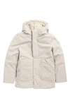 Save The Duck Kids' Albi Hooded Jacket In White