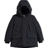 Save The Duck Kids' Ally Hooded Jacket In Black