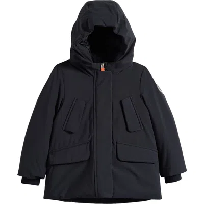Save The Duck Kids' Ally Hooded Jacket In Black