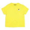 Save The Duck Kids Besy Ashwine Short-sleeve T-shirt In Yellow