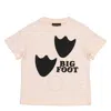 Save The Duck Kids Besy Boon Big Foot T-shirt In Pink