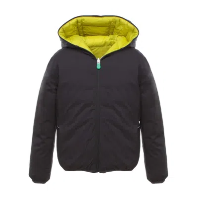 Save The Duck Kids Black Double-face Down Jacket